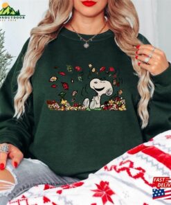 Fall Snoopy Sweatshirt Shirt Halloween Unisex Classic Hoodie 3