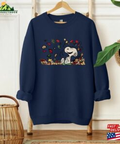 Fall Snoopy Sweatshirt Shirt Halloween Unisex Classic Hoodie 4
