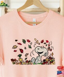 Fall Snoopy Sweatshirt Shirt Halloween Unisex Hoodie Classic