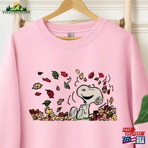 Fall Snoopy Sweatshirt Shirt Halloween Unisex Hoodie Classic