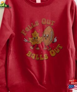 Falls Out Balls Football Shirt Classic Hoodie