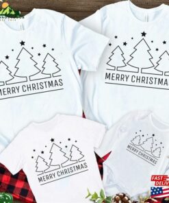 Family Christmas 2023 Shirts Matching Shirt Sweatshirt Classic
