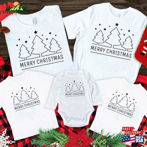 Family Christmas 2023 Shirts Matching Shirt Sweatshirt Classic