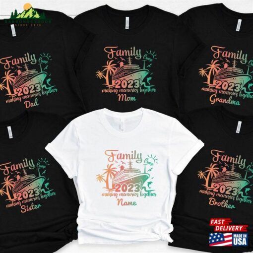 Family Cruise 2023 Shirt Custom Squad Group For Matching Tee Classic T-Shirt