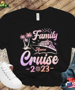 Family Cruise 2023 Shirt Vacation Shirts Custom Name Group Matching T Shirts Hoodie Classic 3