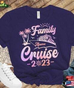 Family Cruise 2023 Shirt Vacation Shirts Custom Name Group Matching T Shirts Hoodie Classic 4