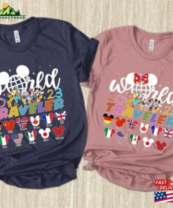 Family Epcot World Traveler Shirt 2023 Shirts Flags Countries Festival Sweatshirt Hoodie