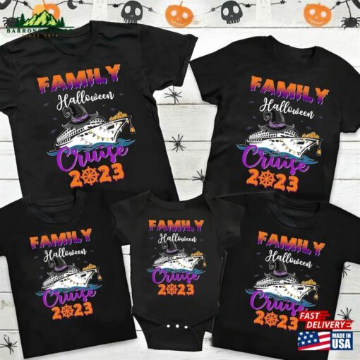 Family Halloween Cruise 2022 Shirt Squad Matching Cruising Sweatshirt T-Shirt