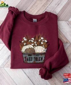 Farm Fresh Pumpkins Fall Women Sweatshirt Thanksgiving Sweater Pumpkin Classic Hoodie 2 Farm Fresh Pumpkins Fall Women Sweatshirt Thanksgiving Sweater Pumpkin Classic Hoodie 3