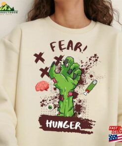Fear And Hunger Zombie Shirt Survival Horror Game Halloween 2023 Creepy Video Tee Sweatshirt Unisex
