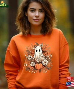 Flower Ghost Shirt Unisex Sweatshirt