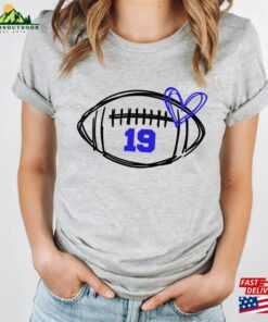 Football Number Shirt Custom Mom Classic Hoodie
