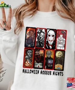 Friends Horror Characters Halloween Shirt Movie Killers Comfor Colors Squad Scary Sweatshirt Hoodie