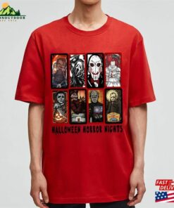 Friends Horror Characters Halloween Shirt Movie Killers Comfor Colors Squad Scary Sweatshirt Hoodie