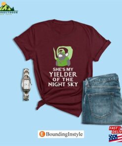 Frozen Couples Shirt Shes My Yielder Of The Night Sky Classic Sweatshirt 4