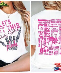 Fun Pink Concert Tour T-Shirt Let’s Get This Party Started Classic