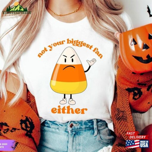 Funny Halloween Candy Corn Shirt T-Shirt Sarcastic Tee Unisex Hoodie