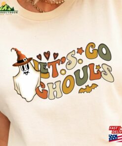 Funny Halloween Shirt Let’s Go Ghouls Sweatshirt Classic