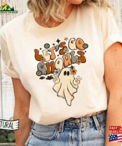 Funny Halloween Shirt Let’s Go Ghouls Unisex Hoodie