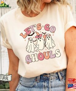 Funny Halloween Shirt Let’s Go Party Ghouls Hoodie Unisex
