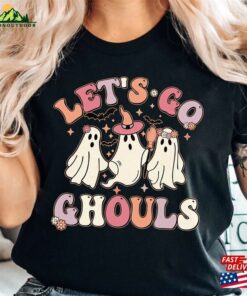 Funny Halloween Shirt Let’s Go Party Ghouls Hoodie Unisex