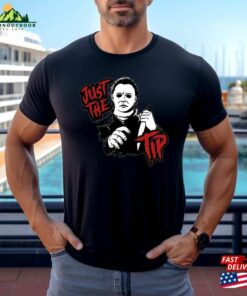 Funny Halloween T-Shirt [Michael Myers Just The Tip Tee Women’S Men’S Classic Sweatshirt 3 Funny Halloween T Shirt Michael Myers Just The Tip Tee Women'S Men'S Classic Sweatshirt 4
