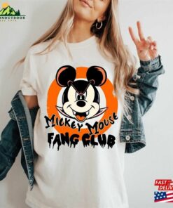 Funny Mouse Fang Club Halloween 2023 Shirt Movie Matching Party Family Unisex T-Shirt
