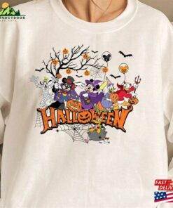 Funny Mouse Pumpkin Halloween Party Shirt And Friends Matching Tee 2023 Unisex Sweatshirt
