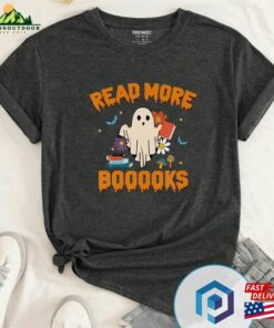 Funny Teacher Halloween Ghost Read More Books Cute T-Shirt Sweatshirt Sweater Unisex Hoodie 2 Funny Teacher Halloween Ghost Read More Books Cute T Shirt Sweatshirt Sweater Unisex Hoodie 3