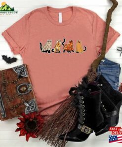 Ghost Cats Shirts Halloween Cat Tees Gift For T Shirt Unisex 3