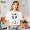 Ghost Malone Cropped T-Shirt Halloween Shirt Cute Classic Unisex