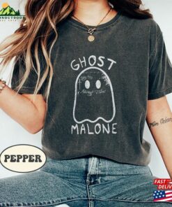 Ghost Malone Halloween Shirt Cute Classic Unisex