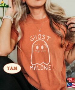 Ghost Malone Halloween Shirt Cute Classic Unisex 3