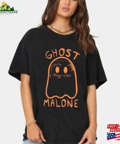 Ghost Malone Halloween Shirt Spooky Season Funny Unisex Classic