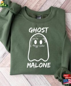 Ghost Malone Halloween Sweatshirt Ghostly Style Shirt Classic 3