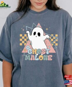 Ghost Malone Shirt Comfort Colors Halloween T-Shirt Classic