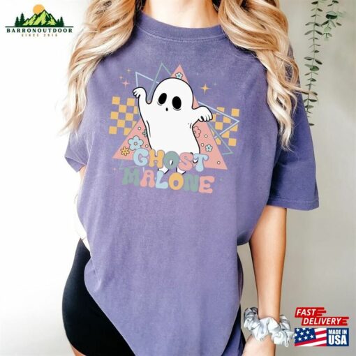 Ghost Malone Shirt Comfort Colors Halloween T-Shirt Classic