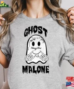 Ghost Malone Shirt Halloween Cute Sweat T-Shirt Hoodie