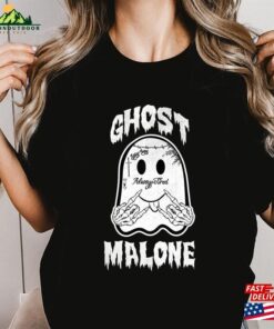 Ghost Malone Shirt Halloween Cute Sweat T-Shirt Hoodie