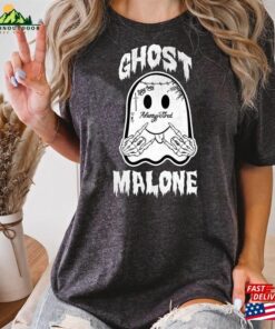Ghost Malone Shirt Halloween Cute Sweat T Shirt Hoodie 3