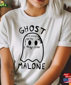 Ghost Malone Shirt Halloween Cute T-Shirt Classic