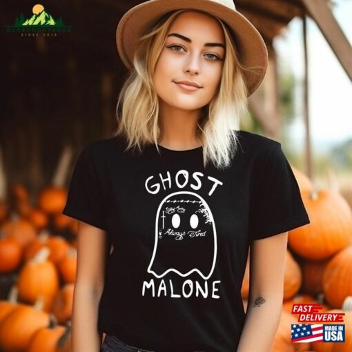 Ghost Malone Shirt Halloween Cute T-Shirt Classic