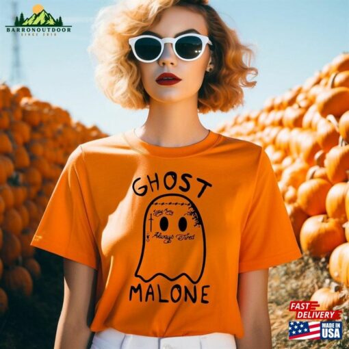 Ghost Malone Shirt Halloween Cute T-Shirt Classic