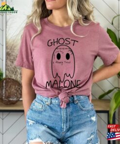 Ghost Malone Shirt Halloween Cute T-Shirt Hoodie