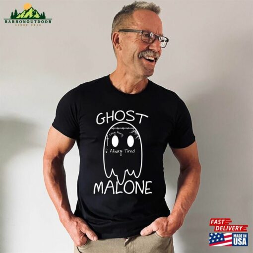 Ghost Malone Shirt Halloween Cute T-Shirt Hoodie