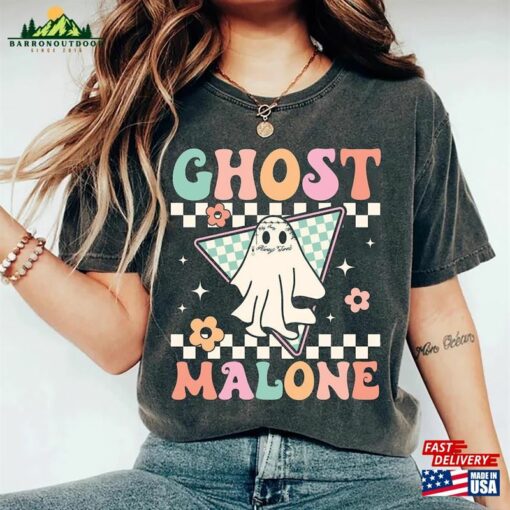 Ghost Malone Shirt Halloween Funny Party Sweatshirt Unisex