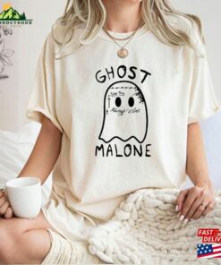 Ghost Malone Shirt Halloween T-Shirt Sweatshirt Classic