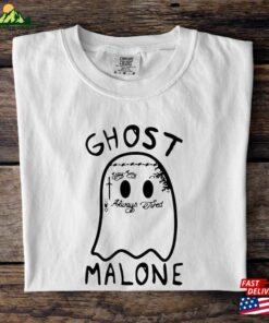 Ghost Malone Shirt Halloween T Shirt Sweatshirt Classic 3
