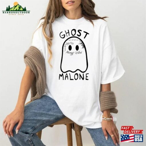 Ghost Malone Shirt Post Sweatshirt Unisex