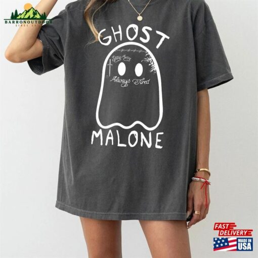 Ghost Malone Shirt Post Sweatshirt Unisex